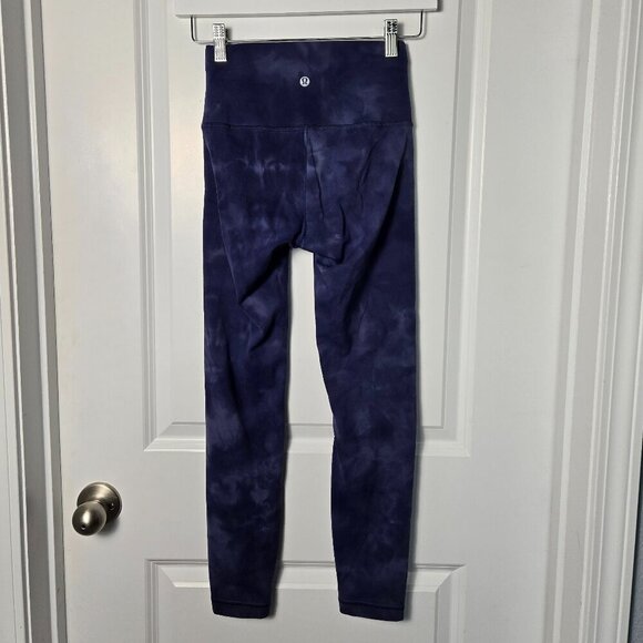 Lululemon Wunder Train High-Rise Tight 25" *Diamond Dye - 4 Diamond Dye Blue - Picture 4 of 6